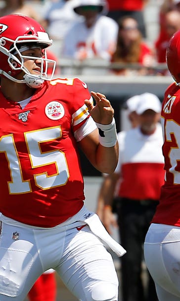 Mahomes, Watkins guide Chiefs over Jaguars 40-26 in season opener